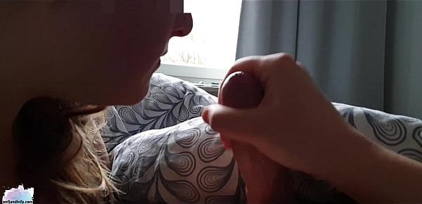  Teen blowjob and deepthroat with cum in mouth - ENFJandINFP